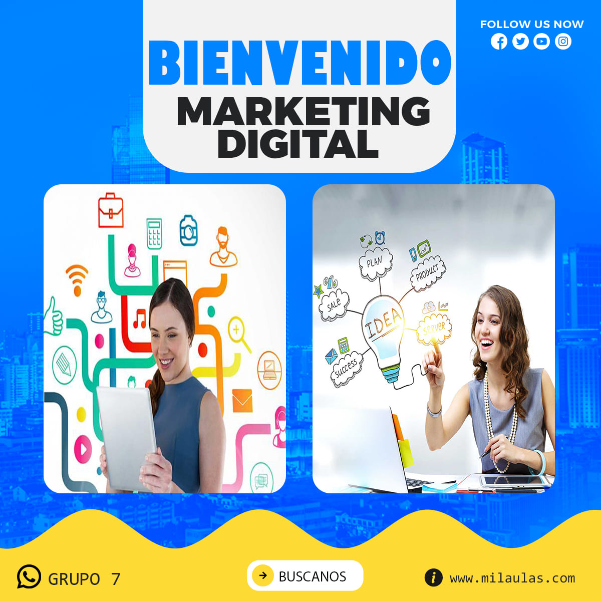 ¡Bienvenidos al electrizante mundo del Marketing Digital! En la era en la que cada clic, cada "me gusta" y cada búsqueda online representa una oportunidad, ustedes están a punto de adquirir las herramientas para transformar esa inmensidad de datos en conexiones reales y resultados tangibles.